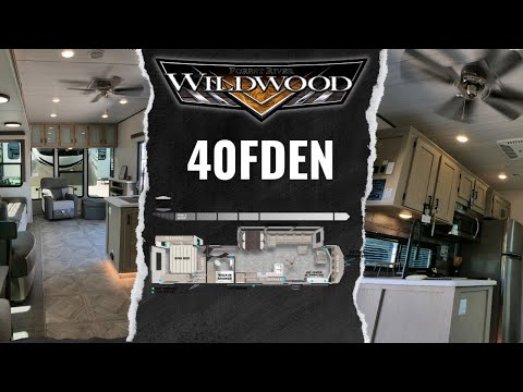 Thumbnail for Tour the 2023 Wildwood 40FDEN Destination Trailer Video