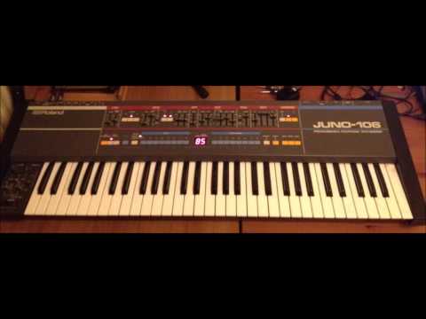 how to save a patch on juno 106