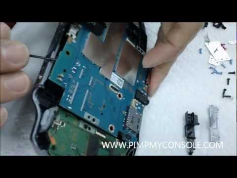 how to remove ps vita battery