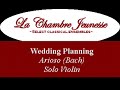 La Chambre Jeunesse: Arioso (solo violin)