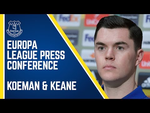Video: KOEMAN & KEANE: EUROPA LEAGUE PRESS CONFERENCE