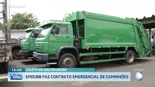 Coleta de Lixo em Bauru: Emdurb faz contrato emergencial de caminhões