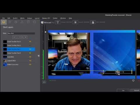 Creating Layered Interview Shots in Wirecast