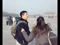 Ben, Jane & me in Tiananmen Square