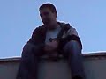 Tom on the roof