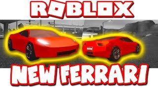 Roblox Jailbreak Ferrari Spawn