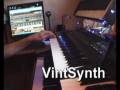 A Roland D-50 and Jupiter 8 together