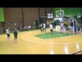 Entrenamientos de baloncesto masculino en Málaga, verano 2010 (I)