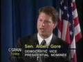 Al Gore explains Clinton Administration policy towards Iraq