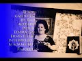 Es un gran honor ser alumno de la musicologa y renombrada soprano peruana Ana Maria Parodi. Ella es una de las Divas de la Lirica Peruana no solamente por su grandeza interpretativa si no ademas por su aporte como compositora, innovadora y maestra de nuevas voces al Arte Lirico del Peru. Ana Maria es un suceso grande para el arte pruano y para quienes la conocemos de cerca es un suceso grande en nuestras vida, Gracias Querida Maestra. - Cancion De Cuna - Johannes Brahms.