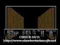 a video that features the game: wizardry - proving grounds of the mad overlord, nes version. i'm playing the game using my first party out of several.