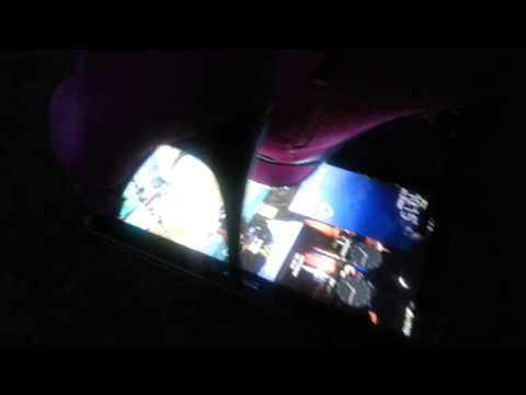 high heels crush - She try crush my samsung galaxy tab 10.1 under her high heels.