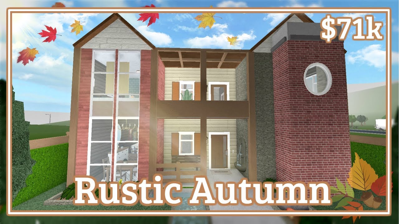 Family Autumn House Bloxburg