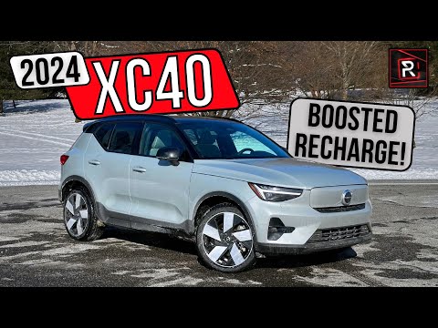 the 2024 volvo xc40 recharge gets a big boost in power driving range
