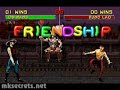 mortal kombat ii - friendship- liu kang