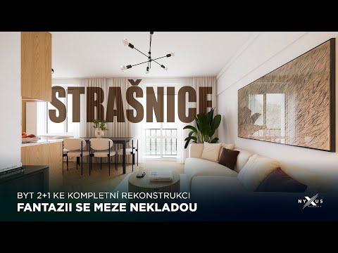 Video Prodej bytu 2+1 - 57 m² + balkon 2 m², Černokostelecká, Praha 10 - Strašnice