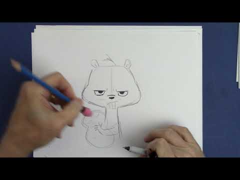 video-linktoworks-How to Draw A Cartoon Animal Step by Step