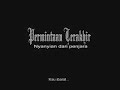 PERMINTAAN TERAKHIR - Nyanyian dari Penjara (Drum Added) PERMINTAAN TERAKHIR - Nyanyian dari Penjara (Drum Added)