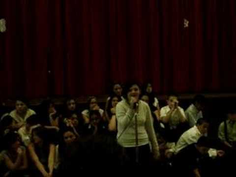Christine Singing (shes really good)