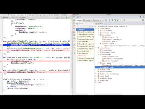 how to define routes in angularjs
