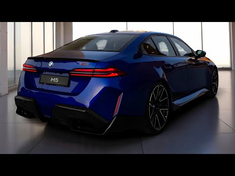 2025 BMW M5 New Blue V8 Combination Brutal Hybrid Technology Super Sedan! | Interior and Exterior