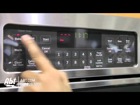 how to self clean ge profile oven