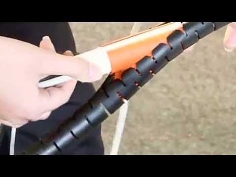 Kabelschlauch mit Einziehhilfe