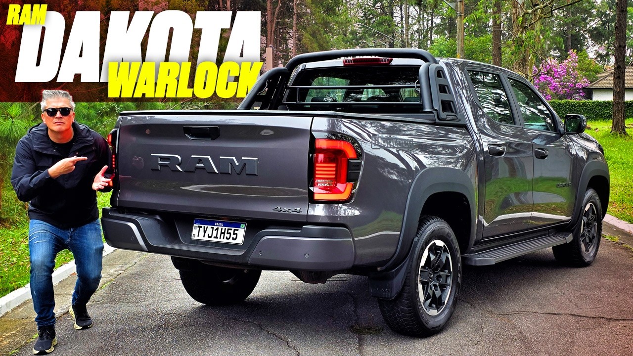 RAM Dakota Warlock 2026 - SABOR RAM? CHINESA? AMERICANA? TITANO COM GRIFE? POR R$ 290.000? EU CONTO!