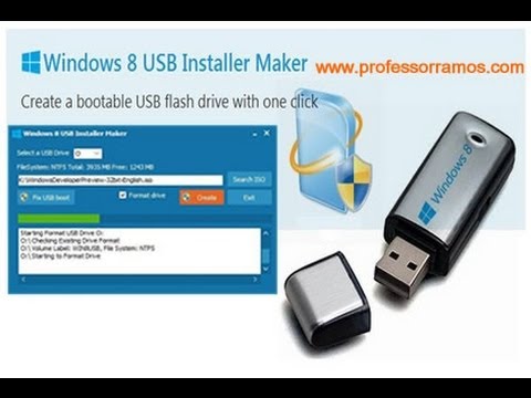 how to boot from a usb on windows 8