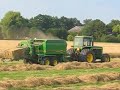 threshing and baling 2008