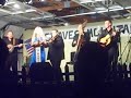 rhonda vincent & the rage performing an encore at graves mountain festival of music on may 31, 2008.