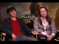 Skandar Keynes Anna Popplewell interview for Prince Caspian Skandar Keynes Anna Popplewell interview for Prince Caspian