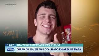 Desfecho trágico em Tatuí: jovem desaparecido foi assasinado