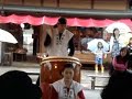 Ise, playing drums Ise, playing drums
