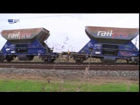 Goederentrein ontspoort bij Borne - Update!!