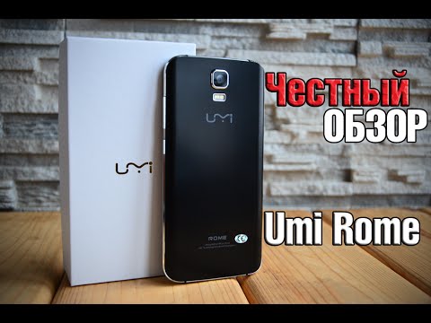 Обзор UMi Rome (3/16Gb, LTE, black)