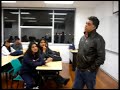 el último día PAEE...una pequeña explicación de los agujeros de gusano y los tensores a cargo de Leandro...un día en la Católica (PUCP) extraño el PAEE.!!!wua!!...jaja los kelo amigOs.!!!!