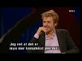 dylan moran on norwegian chat show