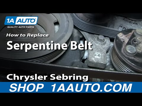 how to replace the a c compressor on a chrysler sebring