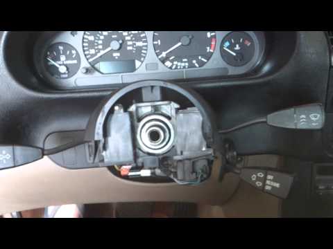 BMW E36 Steering wheel squeak and grinding fix (clock Spring)