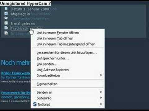 how to trackback in wordpress