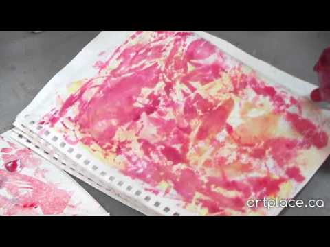 how to bleed tissue paper