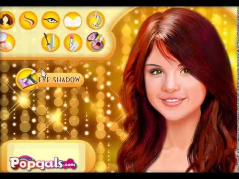 Juegos de vestir , maquillar a selena gomez