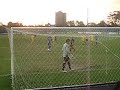 Ricky Diaco misses a penalty