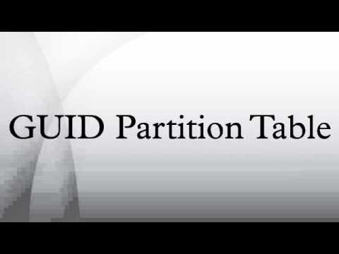 how to recover gpt partition table