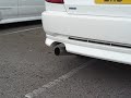 Evo 6 RS groupe N style exhaust