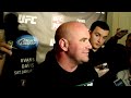 Dana White at UFC on FOX 2 Press Conference