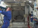 Messing around before Shuttle crew ingress