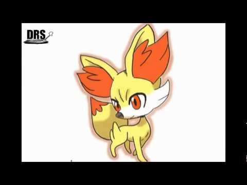 how to draw fennekin