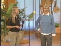 Ellen DeGeneres & Quito the parrot Ellen DeGeneres & Quito the parrot